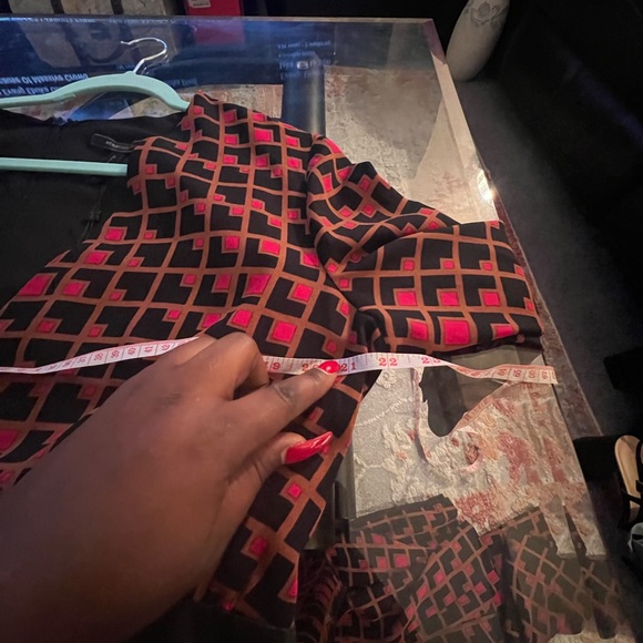 Bcbgmaxazria Geometric Wide- legged jumpsuit - Picture 13 of 16